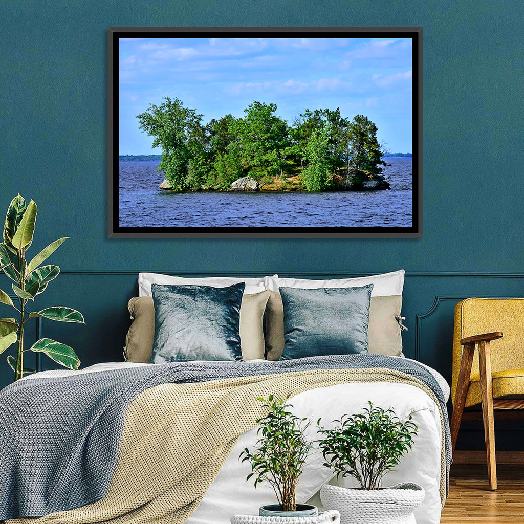 Petenwell Lake Island Wall Art
