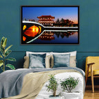 Tang Paradise Nightscape Wall Art