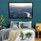 Gifu Aerial River View Wall Art