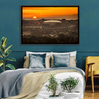 Syracuse University Hill Skyline Wall Art