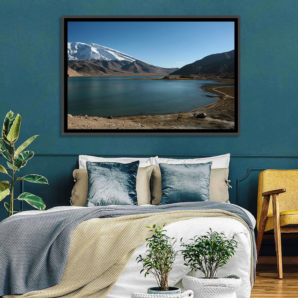 Muztahgata and Karakul Lake Wall Art