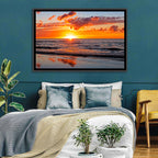 Sunset Over the Baltic Wall Art