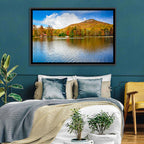 Yonah Mountain Lake View Wall Art