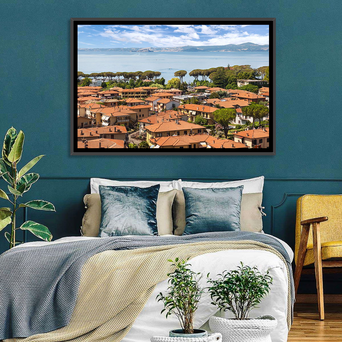 Bolsena Lakeside Vista Wall Art
