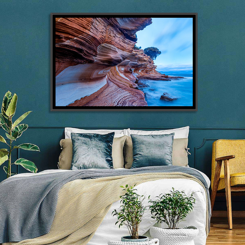 Painted Cliffs, Maria Island Wall Art