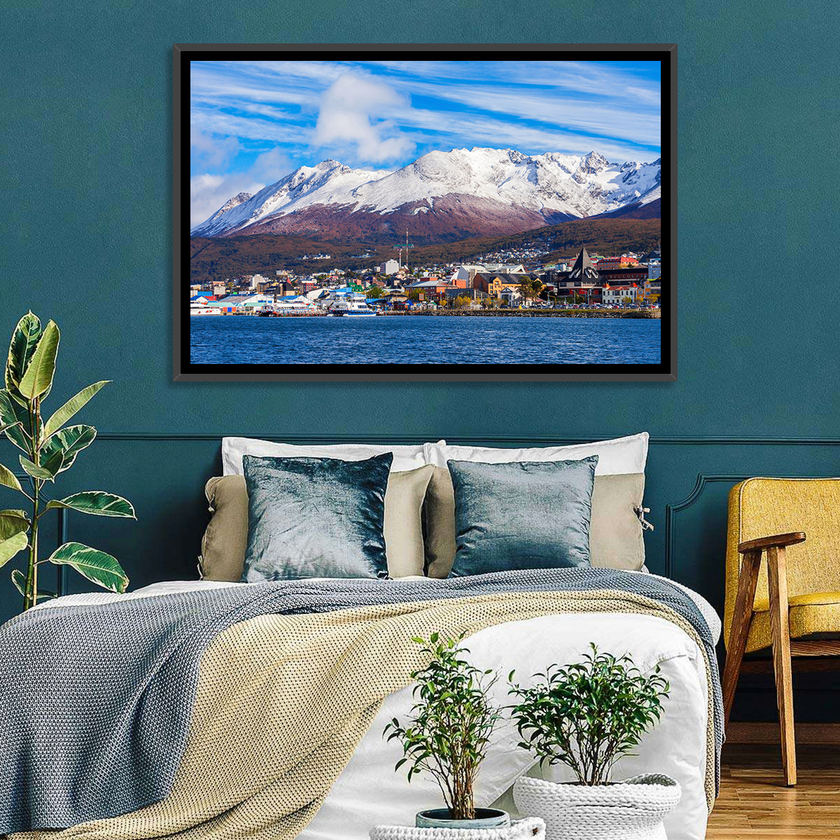 Ushuaia Harbor View Wall Art