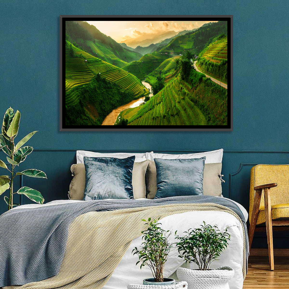 Mu Cang Chai Rice Terraces Wall Art