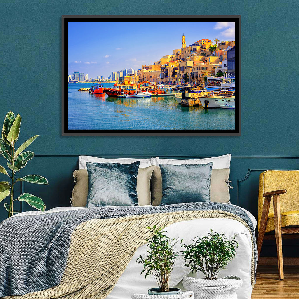 Old Jaffa Harbor Wall Art