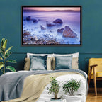Dead Sea Salt Rocks at Dawn Wall Art