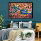 Aerial Winding Road Wall Art