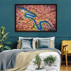 Serpentine Autumn Road Wall Art