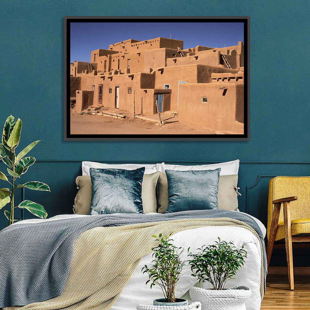 Taos Pueblo North House Wall Art