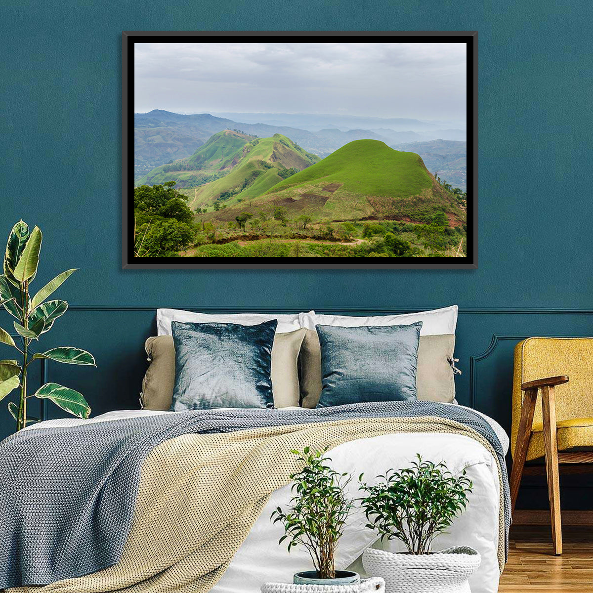 Rolling Summer Hills Wall Art