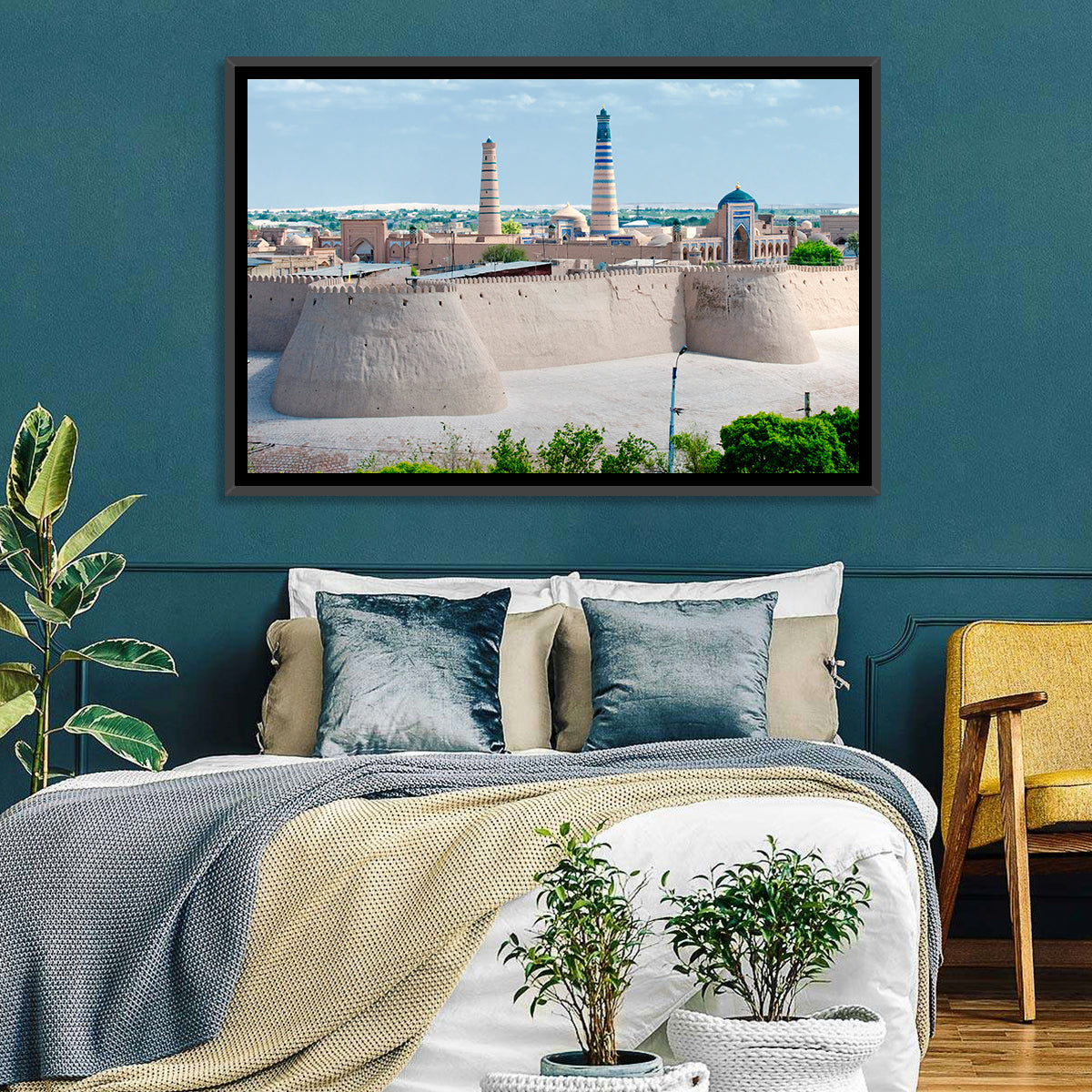 Itchan Kala, Khiva Wall Art in a room, landscape