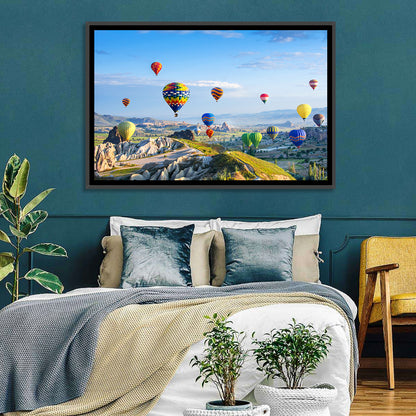 Cappadocia Hot Balloons Wall Art