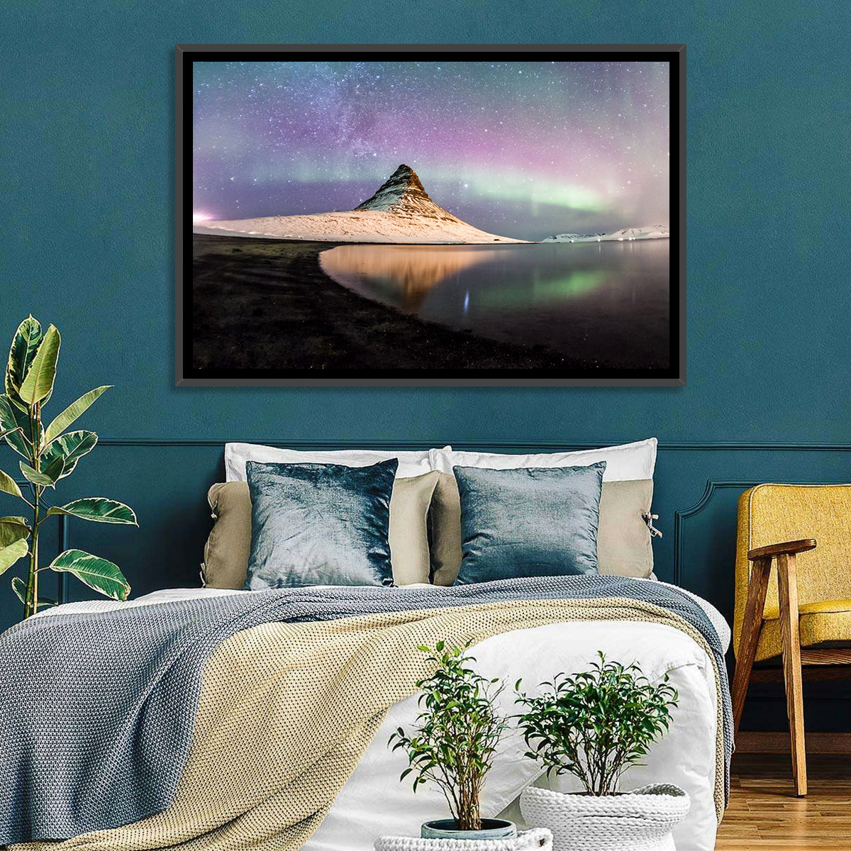 Kirkjufell & Milky Way Wall Art