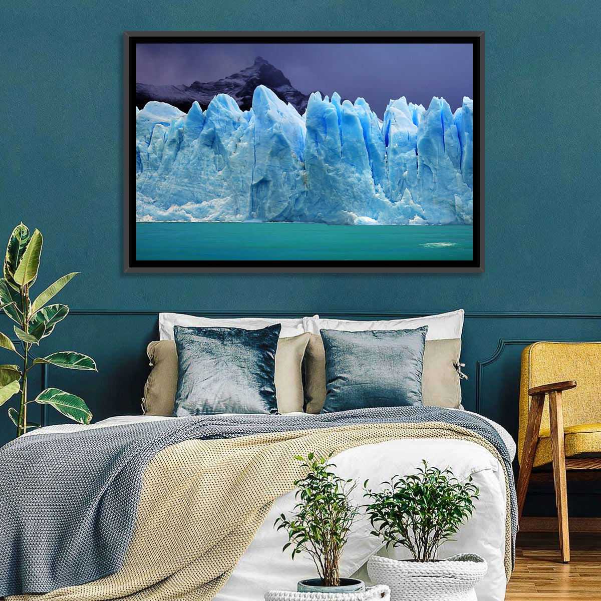 Perito Moreno Glacier, El Calafate Wall Art in a room, landscape