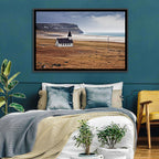 Icelandic Church with Dark Steeple Wall Art