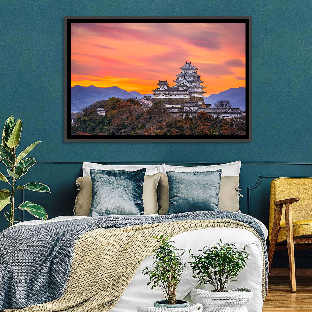 Himeji Castle at Sunrise Wall Art