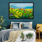 Lake Lucerne Daffodils Wall Art