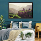 Tatev Monastery at Golden Hour Wall Art