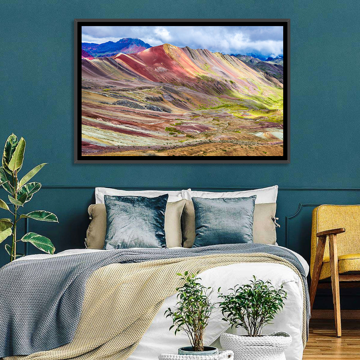 Vinicunca Rainbow Mountain Peru Wall Art