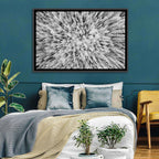 Snowy Aerial Forest Wall Art