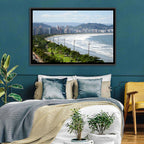 Santos Beach Promenade Wall Art