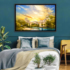 Stari Most at Sunset Wall Art
