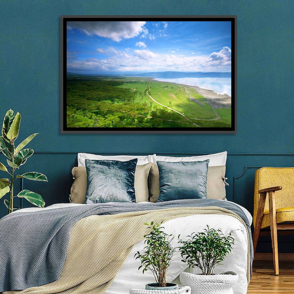 Lake Nakuru Overlook Wall Art