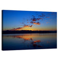 Lake Livingston Sunset Reflection Wall Art