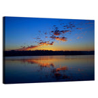 Lake Livingston Sunset Reflection Wall Art