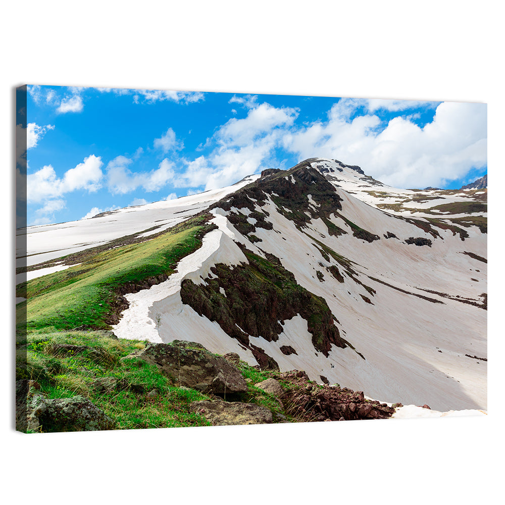 Mount Aragats Ridge Wall Art