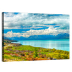 Turquoise Lake Pukaki with Mount Cook Wall Art