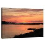 Missouri River Sunset at Dusk Wall Art