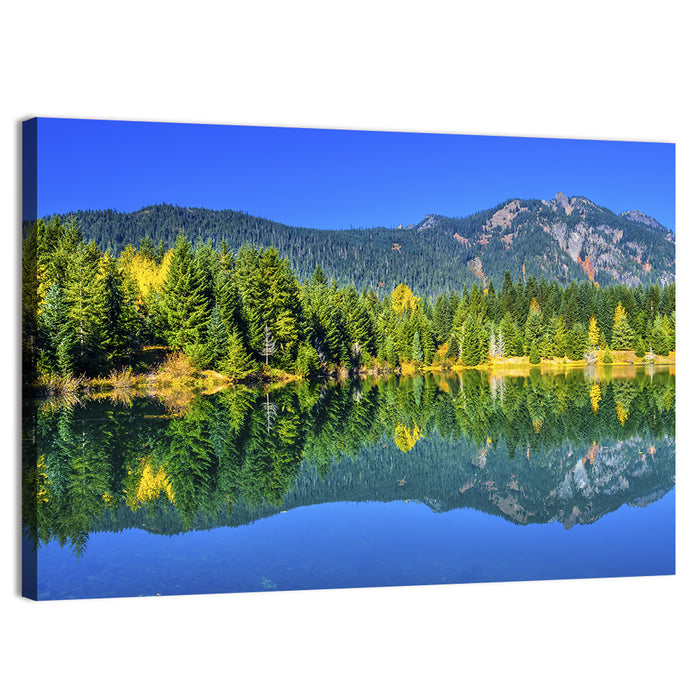 Autumn at Gold Lake Wall Art as a canvas print