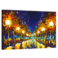 Autumn Evening Park Path Wall Art