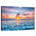 Sunburst Ocean Wave Wall Art