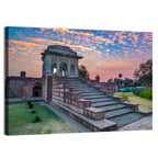 Jahaz Mahal Staircase at Sunset Wall Art