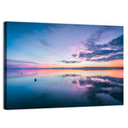 Lake Bolsena Sunset Reflection Wall Art