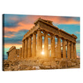 Parthenon at Sunset Wall Art