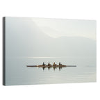 Four Rowers on Lake Lugano Wall Art