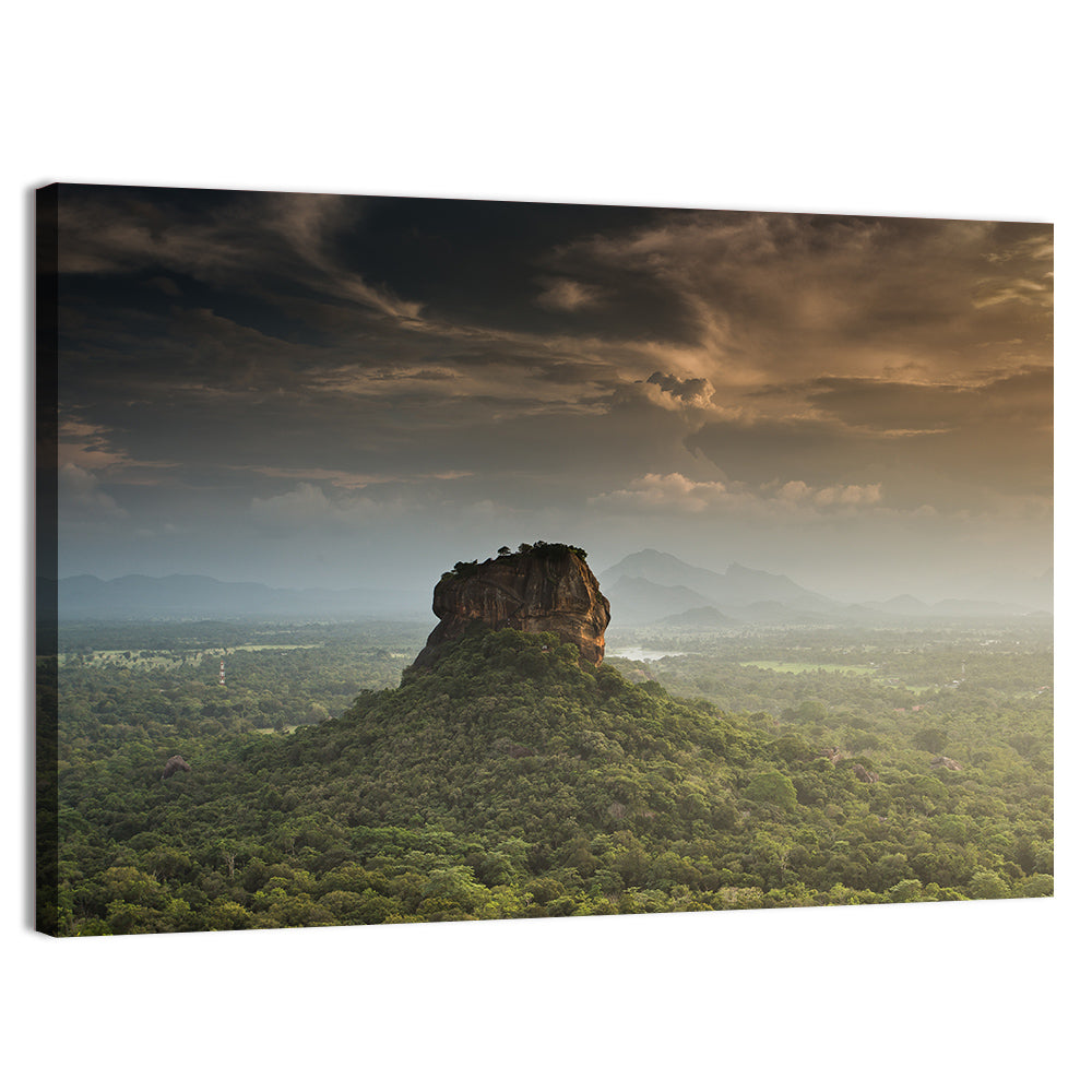 Sigiriya Lion Rock Wall Art