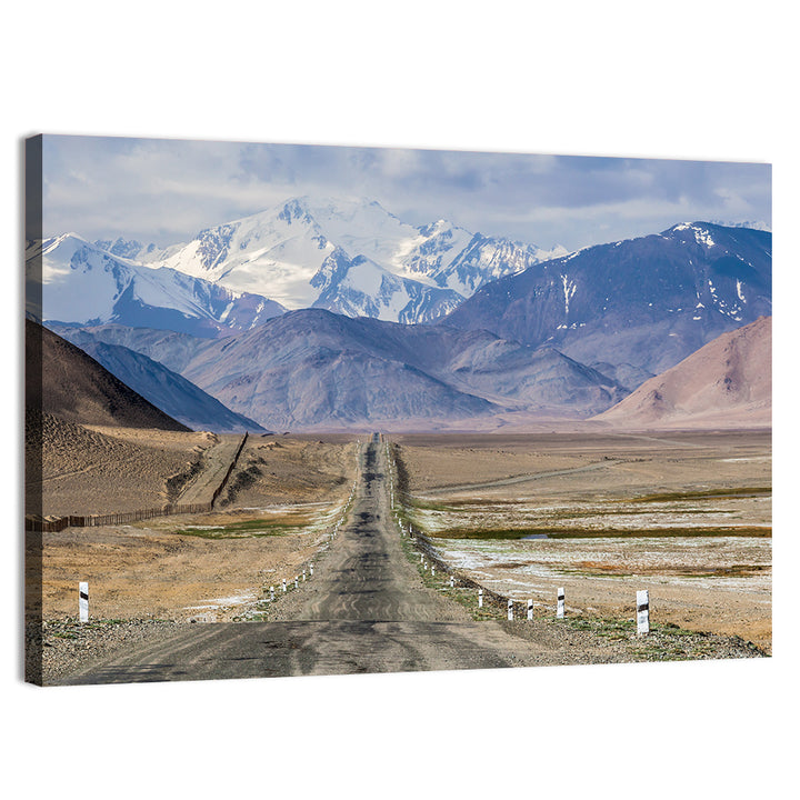 Pamir Mountain Road Wall Art