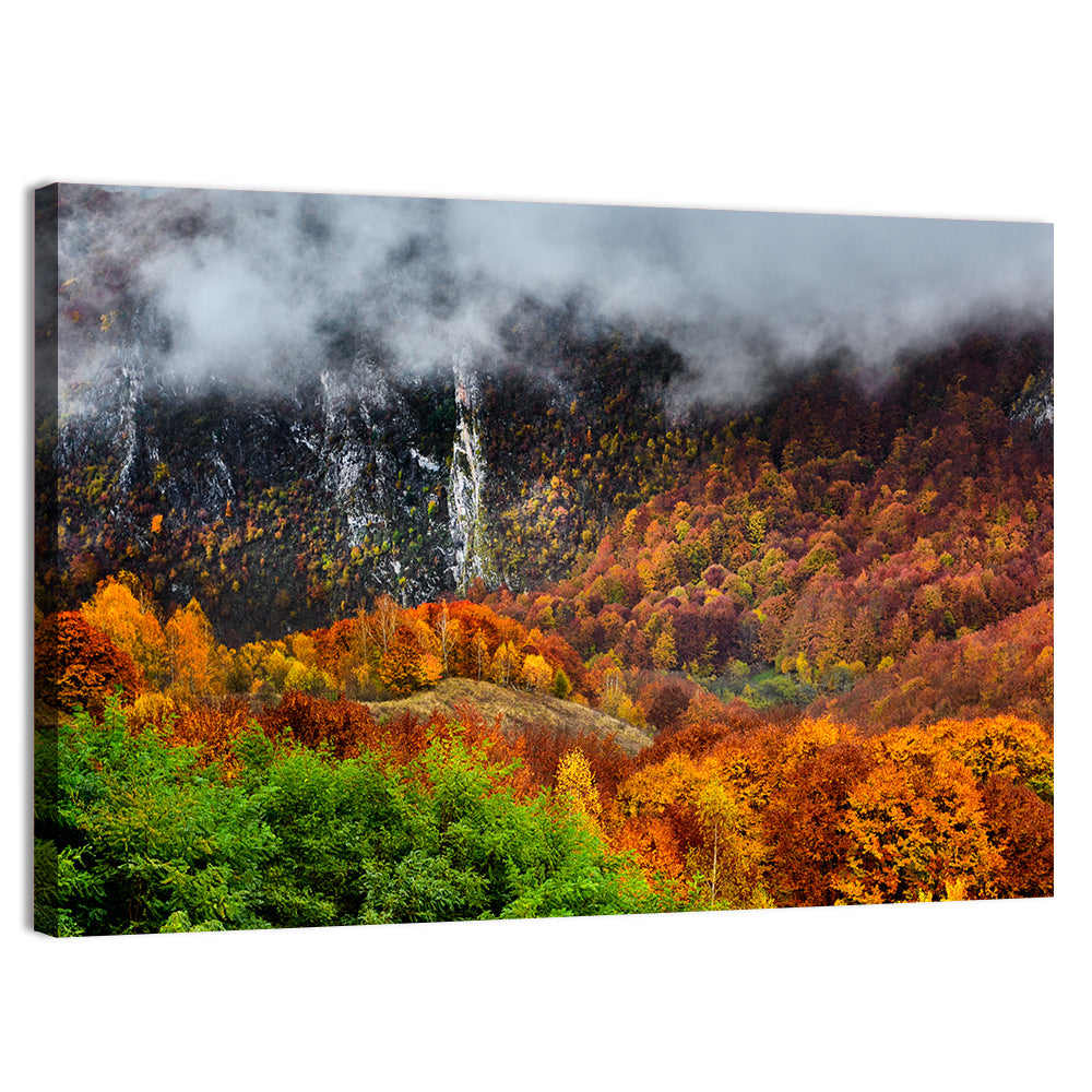 Misty Carpathian Autumn Wall Art