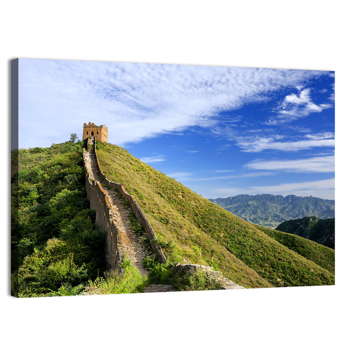 Great Watchtower View Wall Art as a canvas print
