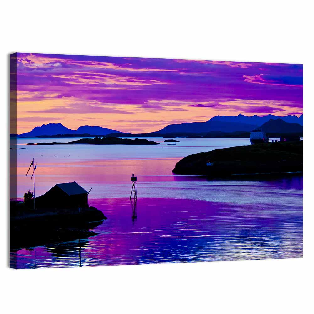 North Norway Summer Night Wall Art