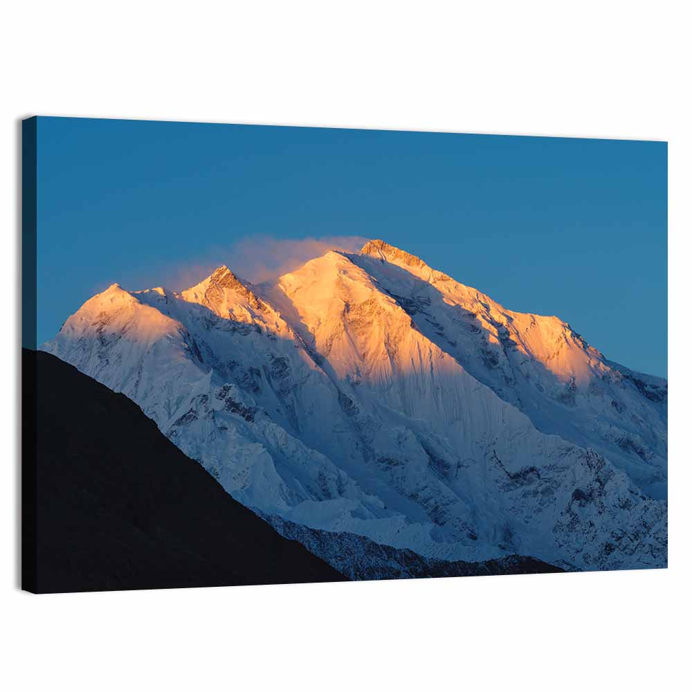 Rakaposhi Mountain Peak Wall Art