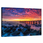 Setigi Heni Beach Sunset Wall Art