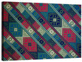 Handwoven Geometric Textile Wall Art